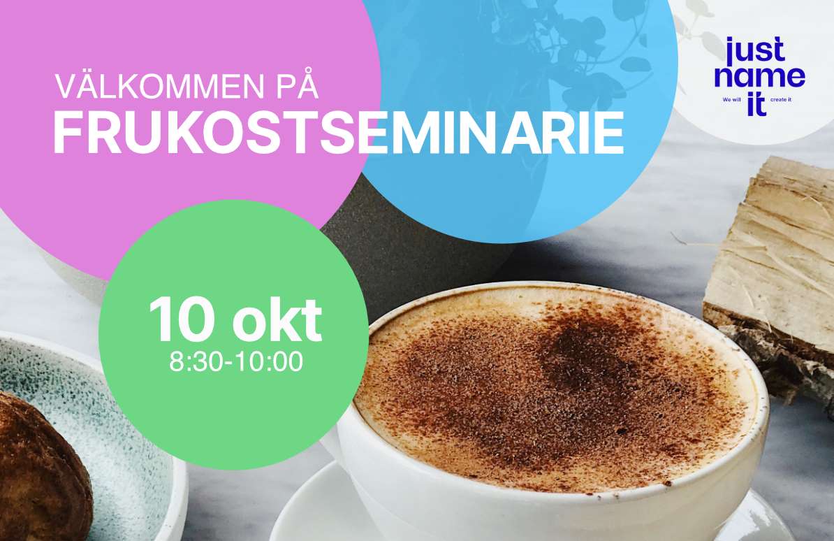 Välkommen på frukostseminarie den 10 oktober